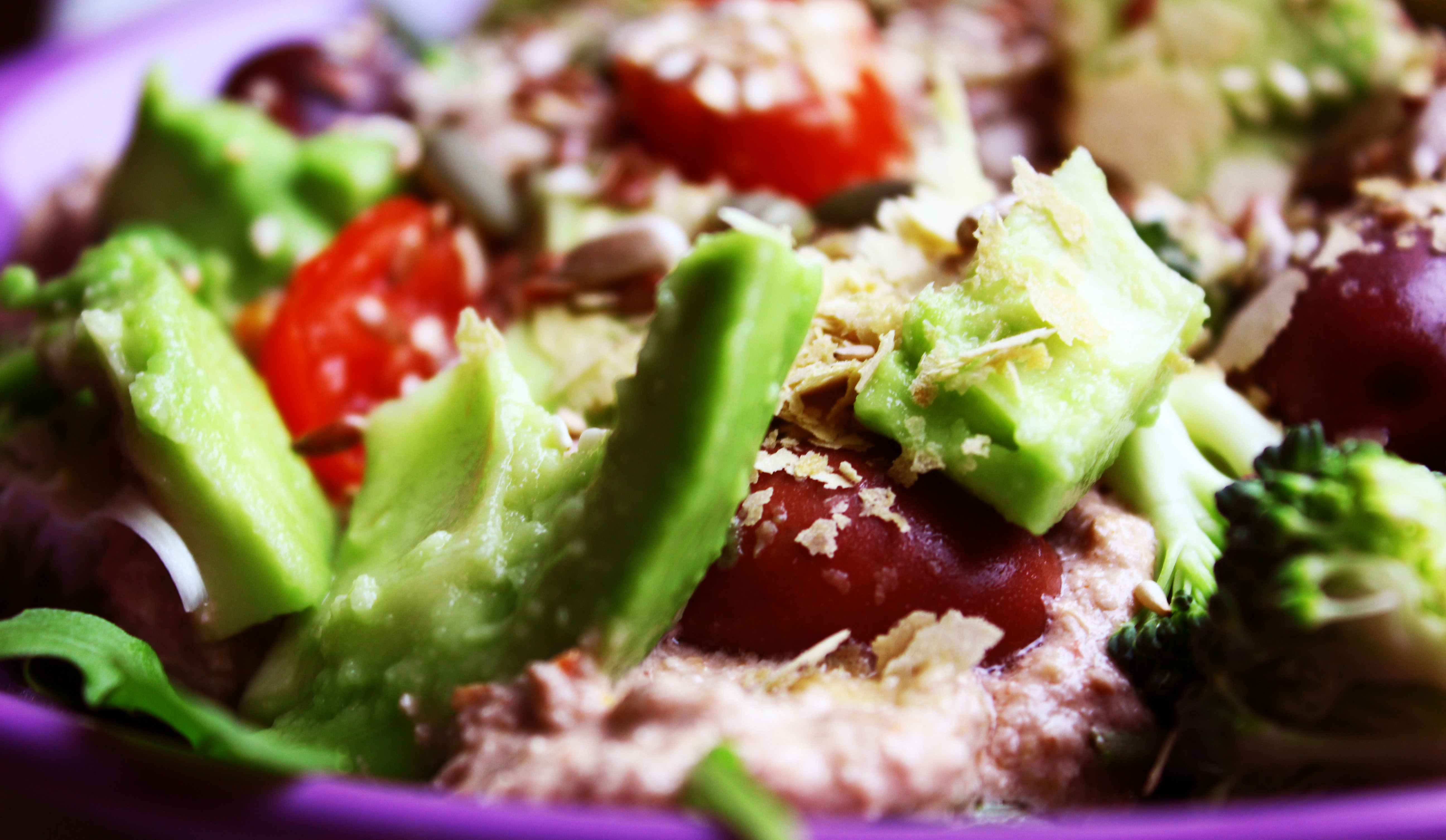Broccoli Arugula Salad 1
